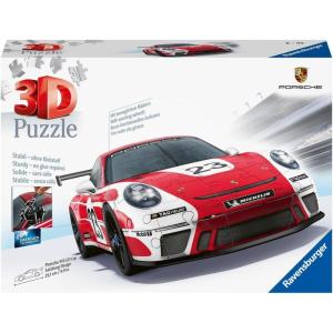 Ravensburger Porsche 911 GT3 Cup 108 Piece 3D Jigsaw Puzzle for Adults and Kids – 11557 – Great Gift for Any Birthday, Holiday, or Special Occasion(Old Version)