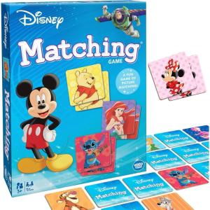 Wonder Forge Disney Matching Game – Fun Memory Game for Boys & Girls Ages 3 and Older – Featuring Classic Disney Characters – Preschool Learning Toy(Disney Classic Matching)