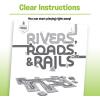Ravensburger Rivers, Roads and Rails – Innovative Matching Game for Kids | Encourages Strategic Thinking | Award-Winning Design