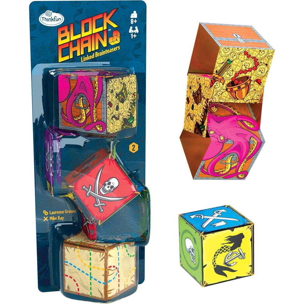 image:imageThinkFun Blockchain Pirates STEM Toy and Logic Game for Boys and Girls Age 8 and Up The Addictive Brainteaser Puzzle