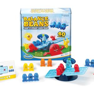 ThinkFun Balance Beans | Teaches Early Math & Logic Skills | 40 Challenges | for Kids Ages 5+
