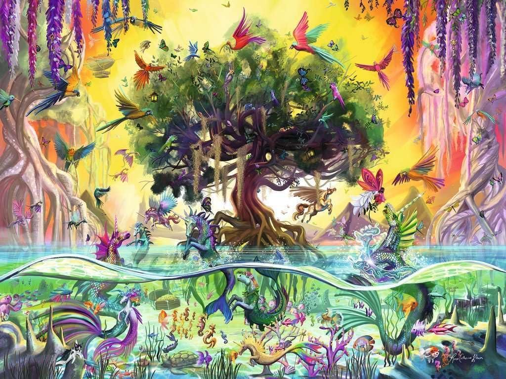 image:imageRavensburger Beautiful Sea Unicorn amp Friends 1500 Piece Jigsaw Puzzle for Adults 12000798 Handcrafted Tooling Made in Germany Every Piece Fits Together Perfectly