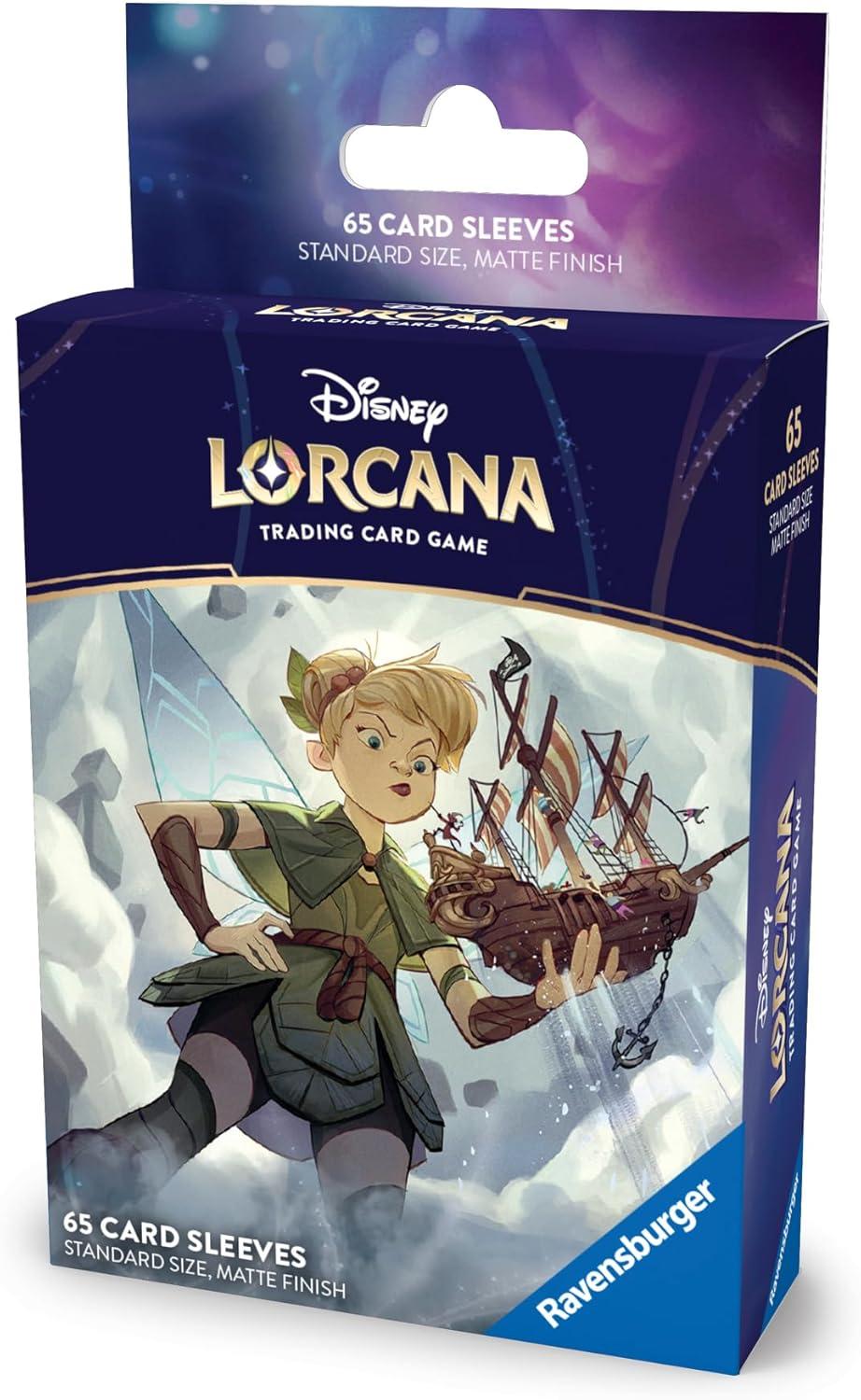 image:imageRavensburger Disney Lorcana TCG Card Sleeves Featuring Tinker Bell Giant Fairy 65 Protective Sleeves for TCG Decks Ages 8