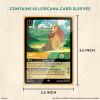 Ravensburger Disney Lorcana TCG: Archazia’s Island Card Sleeves Featuring Cinderella – Ballroom Sensation| 65 Protective Sleeves for TCG Decks | Ages 8+