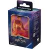 Ravensburger Disney Lorcana TCG Deck Box Featuring Aladdin – Heroic Outlaw by Nicholas Kole | Securely Stores 80 Sleeved Cards | Durable & Portable Organizer for TCG Players | Suitable for Ages 8+
