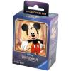 Ravensburger Disney Lorcana TCG Deck Box featuring Mickey Mouse – True Friend by Dave Beauchene | Securely Stores 80 Sleeved Cards | Durable & Portable Organizer for TCG Players | Ages 8+