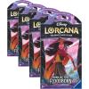 Ravensburger Disney Lorcana TCG: Rise of The Floodborn Assorted Single Booster Pack (12 Cards) | Collectible Cards | Ideal Gift for Disney Fans | Suitable for Ages 8+(6.77 x 3.62in (Pack of 4))