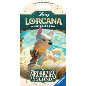 Ravensburger Disney Lorcana TCG: Archazia’s Island Single Booster Pack (12 Cards) | Collectible Trading Cards | Ideal for Disney Fans & TCG Players | Suitable for Ages 8+(3.62 inches x 6.73 inches x 0.1 inches)