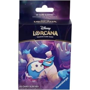 Ravensburger Disney Lorcana TCG Card Sleeves Featuring Genie – Supportive Friend by Koni | 65 Protective Sleeves for TCG Decks | Ages 8+