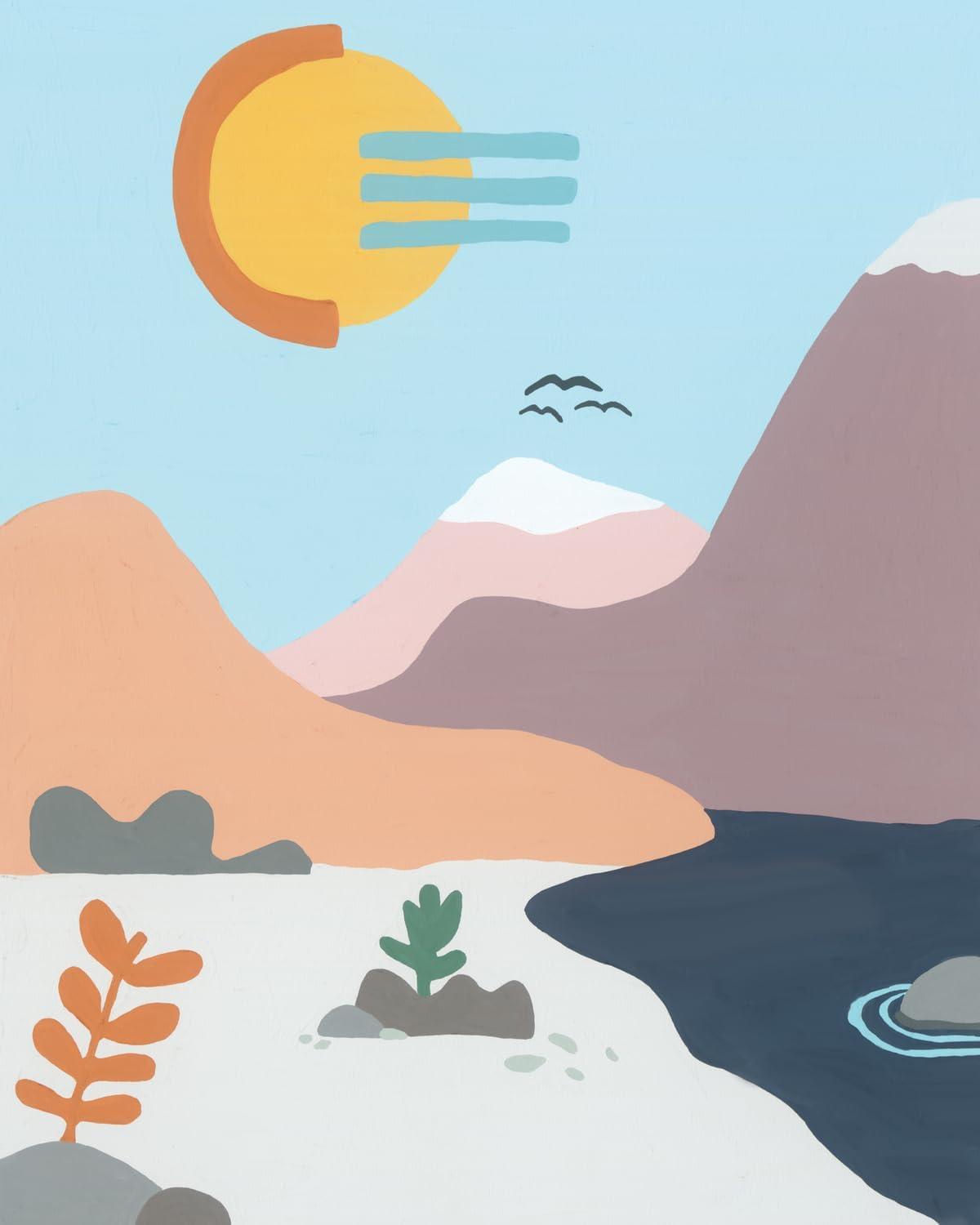image:imageRavensburger CreArt at The Lake Paint by Numbers Kit for Adults 25981 Painting Arts and Crafts for Ages 12 and Up
