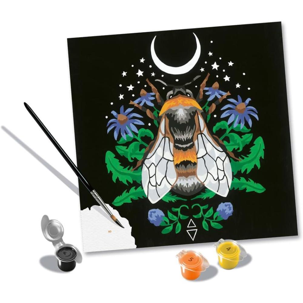 image:imageRavensburger CreArt Pixie Cold Bee Paint by Numbers Kit for Adults  23512  Painting Arts and Crafts for Ages 12 and Up