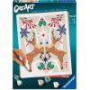 Ravensburger CreArt Christmas Paint by Numbers Kit for Adults -12023024 – Painting Arts and Crafts for Ages 12 and Up