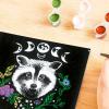 Ravensburger CreArt Pixie Cold: Racoon Paint by Numbers Kit for Adults – 23509 – Painting Arts and Crafts for Ages 12 and Up