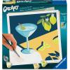 Ravensburger Creart Lemon Mocktail Paint by Numbers Kit for Adults