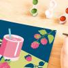 Ravensburger Creart Raspberry Mocktail Paint by Numbers Kit for Adults