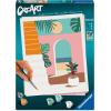 Ravensburger Creart Vacation Mode Paint by Numbers Kit for Adults