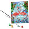 Ravensburger Flamingo Love Paint by Numbers Kit for Children – Painting Arts and Crafts for Kids Age 12 Years Up