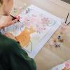 Ravensburger Relax CreArt Flowers on My Mind Canvas Paint by Numbers Kit | Perfect DIY Art Gift for Adults, Stress Relief, and Creative Hobby