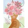 Ravensburger Relax CreArt Flowers on My Mind Canvas Paint by Numbers Kit | Perfect DIY Art Gift for Adults, Stress Relief, and Creative Hobby
