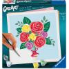 Ravensburger Relax CreArt Rose Bouquet Paint by Numbers Kit | Perfect DIY Art Gift for Adults, Stress Relief, and Creative Hobby