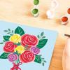 Ravensburger Relax CreArt Rose Bouquet Paint by Numbers Kit | Perfect DIY Art Gift for Adults, Stress Relief, and Creative Hobby