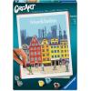 Ravensburger Relax CreArt Stockholm Paint by Numbers Kit | Perfect DIY Art Gift for Adults, Stress Relief, and Creative Hobby