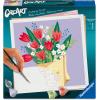 Ravensburger Relax CreArt Tulip Bouquet Paint by Numbers Kit | Perfect DIY Art Gift for Adults, Stress Relief, and Creative Hobby