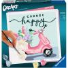 Ravensburger Choose Happy Paint by Numbers Kit for Adults – 20125 – Painting Arts and Crafts for Ages 12 and Up