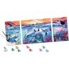 Ravensburger CreArt Dolphins at Sunset Paint by Numbers Kit for Adults – 23577 – Painting Arts and Crafts for Ages 14 and Up