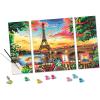 Ravensburger CreArt Paris Reflections Paint by Numbers Kit for Adults – 20134 – Painting Arts and Crafts for Ages 14 and Up(.NEW Version)