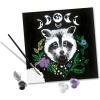 Ravensburger CreArt Pixie Cold: Racoon Paint by Numbers Kit for Adults – 23509 – Painting Arts and Crafts for Ages 12 and Up
