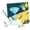 Ravensburger Creart Lemon Mocktail Paint by Numbers Kit for Adults