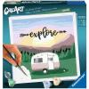 Ravensburger Explore Paint by Numbers Kit for Adults – 20271 – Painting Arts and Crafts for Ages 12 and Up