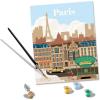 Ravensburger Relax CreArt Paris Paint by Numbers Kit | Perfect DIY Art Gift for Adults, Stress Relief, and Creative Hobby