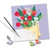 Ravensburger Relax CreArt Tulip Bouquet Paint by Numbers Kit | Perfect DIY Art Gift for Adults, Stress Relief, and Creative Hobby