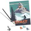 Ravensburger Zermatt Paint by Numbers Kit for Adults – 23500 – Painting Arts and Crafts for Ages 12 and Up