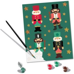 Ravensburger CreArt Christmas Nutcracker Paint by Numbers Kit for Adults – 25982 – Painting Arts and Crafts for Ages 12 and Up