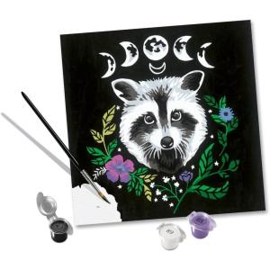 Ravensburger CreArt Pixie Cold: Racoon Paint by Numbers Kit for Adults – 23509 – Painting Arts and Crafts for Ages 12 and Up