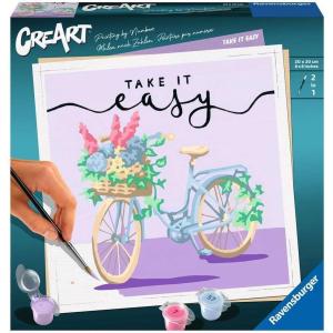 Ravensburger Take it Easy Paint by Numbers Kit for Adults – 20099 – Painting Arts and Crafts for Ages 12 and Up