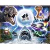 Ravensburger – Universal Amblin Entertainment – 2000 Piece Jigsaw Puzzle – Bold, Vivid Colors – Intricate Depiction of ET, Jurassic Park & More – Premium Quality – Puzzles for Adults