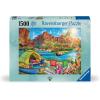 Ravensburger Canyon Camping – 1500 Piece Jigsaw Puzzle | Precision Fit | Vibrant Imagery | Ideal for Adults & Kids | Uniquely Crafted in Germany