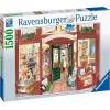 Ravensburger Wordsmith’s Bookshop 1500 Piece Jigsaw Puzzle for Adults – 12000728 – Handcrafted Tooling, Made in Germany, Every Piece Fits Together Perfectly(Original Packaging)