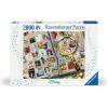 Ravensburger – Disney Stamp Album – 2000 Piece Jigsaw Puzzle – Featuring Mickey Mouse, Minnie, Cinderella, Elsa, and More – Frameable – Premium Quality – Puzzles for Adults