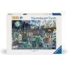 Ravensburger – Fantasy Street – 5000 Piece Jigsaw Puzzle – Stunning Imagery – Beautiful and Intricate – Olde Victorian Street Faire – Premium Quality – Puzzles for Adults