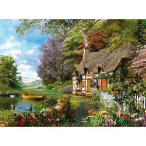 Ravensburger Country Cottage Jigsaw Puzzle – 1500 Pieces | Expertly Crafted in Germany | Unique, Interlocking Fit | Vibrant, Glare-Free Imagery | Perfect for Adults and Kids Alike(New Packaging)