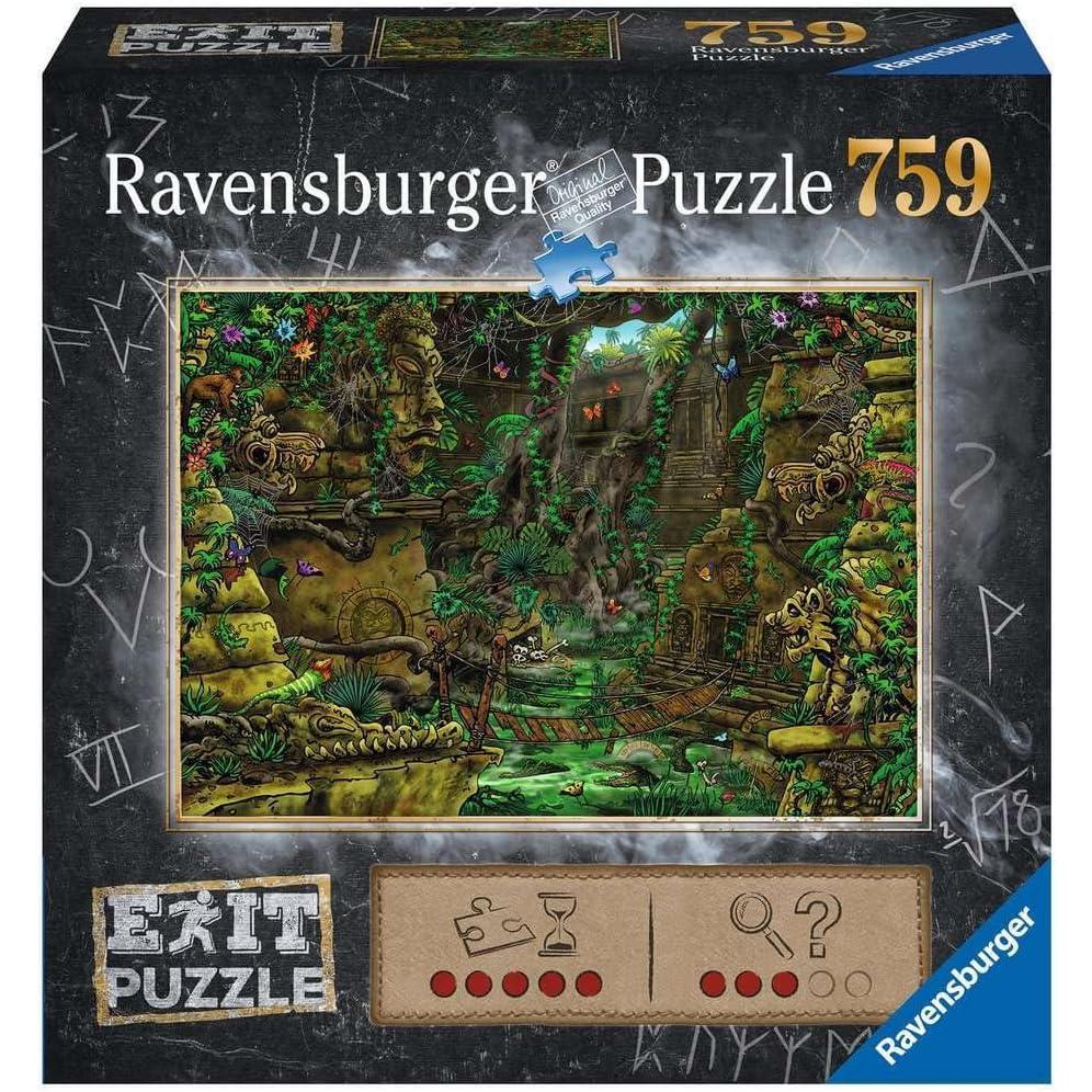 image:imageRavensburger Exit Puzzle  Temple 759pc Mystery Jigsaw PuzzleAngkor Wat 759 Pieces Exit Puzzle