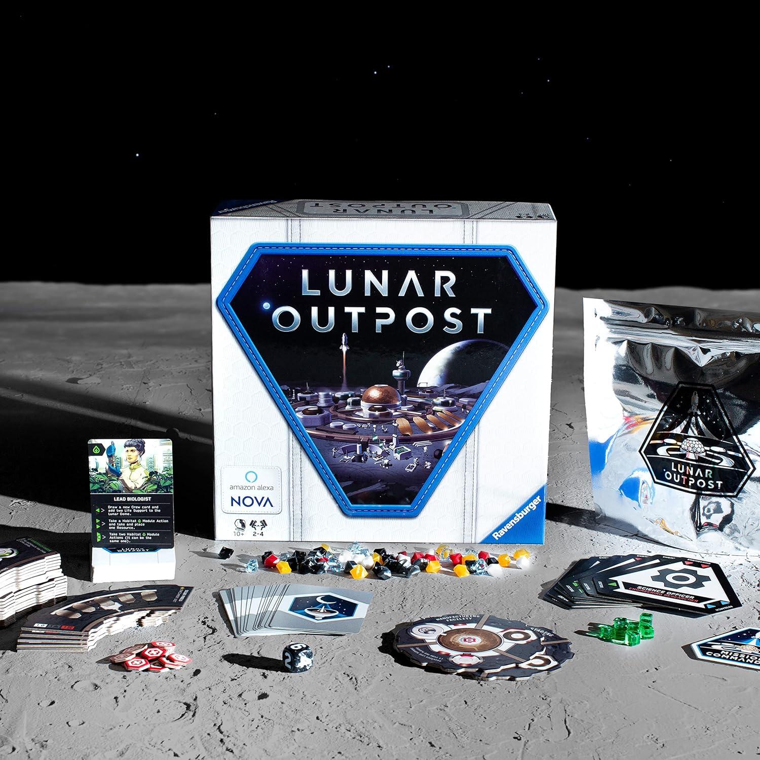 image:imageRavensburger Lunar Outpost Board Game for Ages 10 and Up Work Together to Build a Base on The Moon