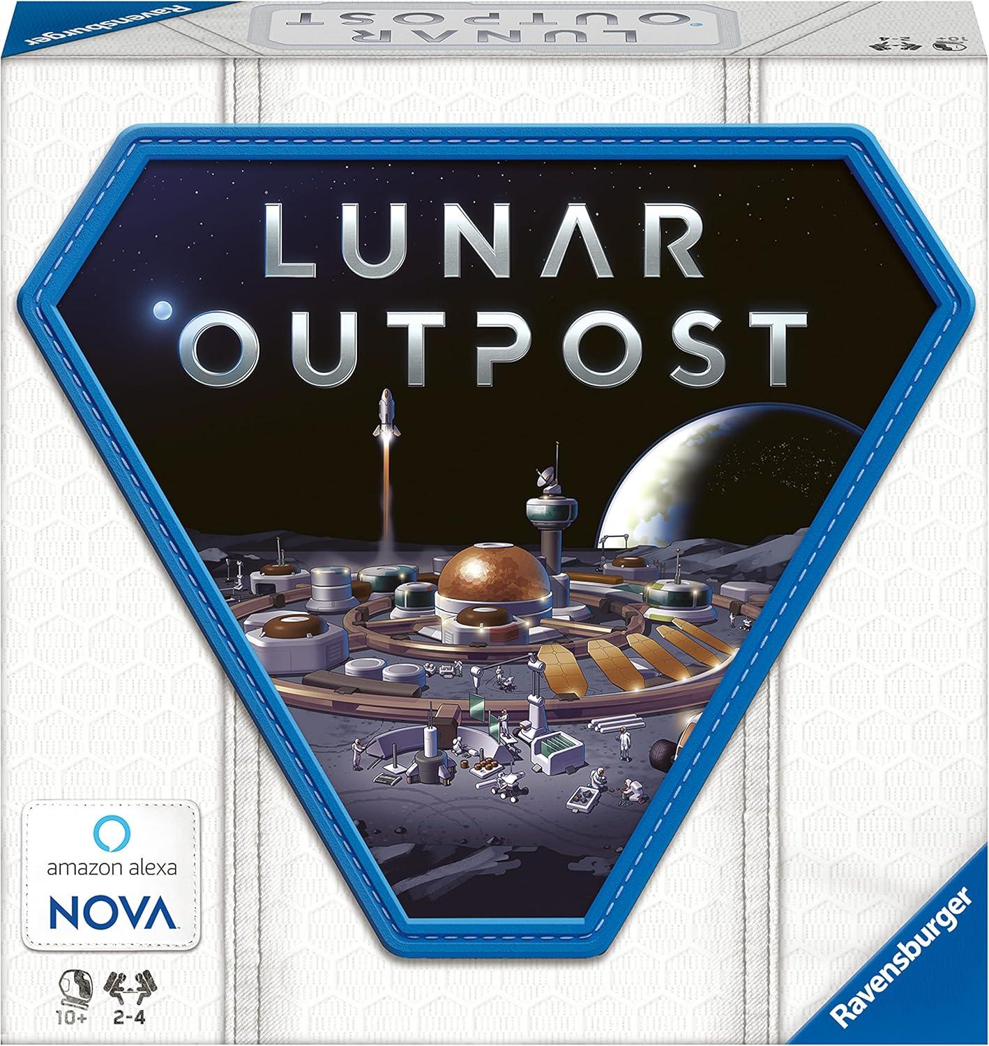 image:imageRavensburger Lunar Outpost Board Game for Ages 10 and Up Work Together to Build a Base on The Moon