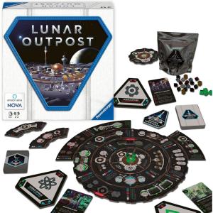 Ravensburger Lunar Outpost Board Game for Ages 10 and Up – Work Together to Build a Base on The Moon