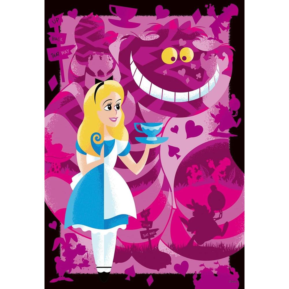 image:imageRavensburger Disney Puzzle Moment Alice 300 Piece Jigsaw Puzzle Enchanting Wonderland Art Ideal for Puzzle Novices EcoFriendly Puzzle Pieces